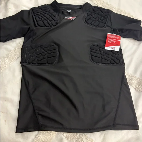 Zoombang Black Padded Sports Shirt - Picture 2 of 4